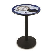 L214 St Louis Blues 42in. Tall - 36in. Top Pub Table with Black Wrinkle Finish