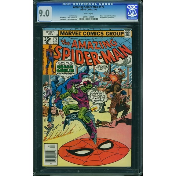 Amazing Spider-Man #177 - CGC 9 Comic Book