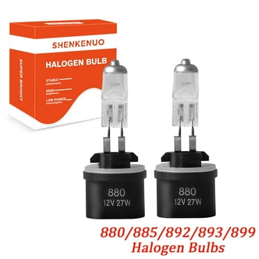 HMCYCI 2pcs 880 899 893 Halogen Fog Light Bulb Warm White for Chevrolet Tahoe 2000-2006
