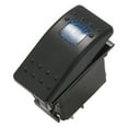thumbnail image 3 of 2X 12V 20 Amp Waterproof Blue LED On/ Boat Marine SPST 3P Rocker Switch with Light, 3 of 8