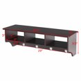 thumbnail image 2 of Gymax 31.5''L Hallway Coat Rack Storage Shelf Wall Mount Cubby Organizer Entryway w/Hooks, 2 of 9