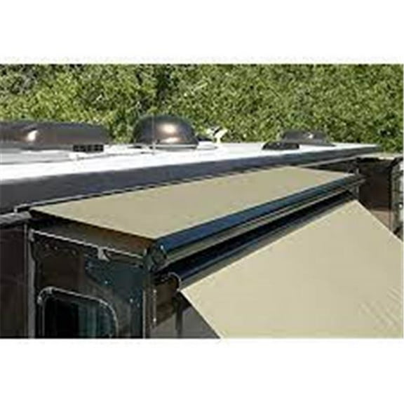 141 in. SideOut Kover III Awning, Black