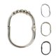 thumbnail image 2 of Advancent 12 ganchos para cortina de ducha de hierro inoxidable, anillos para colgar cortinas Tratamientos de ventanas No.03 Advancent HA0132-03B, 2 of 6