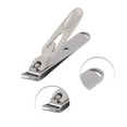 thumbnail image 3 of Unique Bargains Hollow Shape Nail Clippers 1 Set Silver Tone, 3 of 6