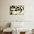 thumbnail image 2 of Elephant Stock Record Player Border Wall Art - Horizontal Canvas Wall Art - Bedroom Wall Decor - Music Canvas - Black And Beige Decor - 30" x 20", 2 of 8