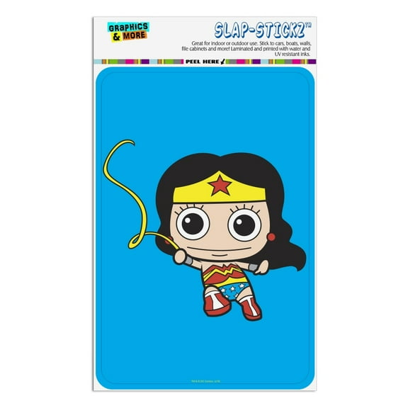 Wonder Woman Cute Chibi Golden Lasso Home Business Office Sign