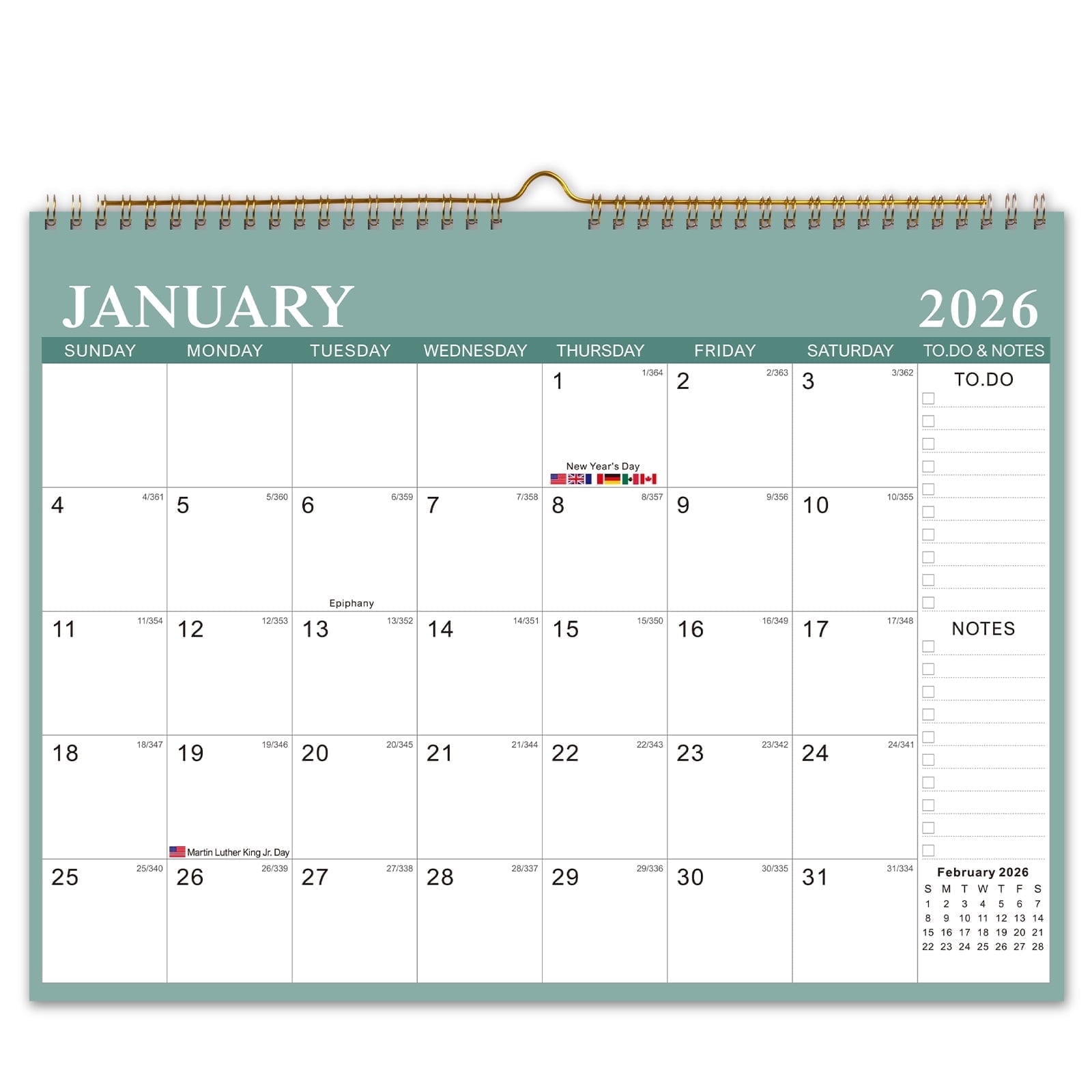 iYooker, Digital Calendar, 15.6 inch, Touchscreen, Family