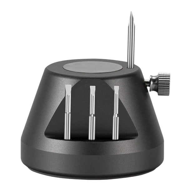 Bloque de extracción de tornillos de pulsera, herramienta de reparación de relojes, montaje y desmontaje profesional Gris