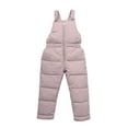 thumbnail image 3 of Krdevn Child Boys Girls Winter Windproof Outdoor Ski Trousers Thicken Overalls Suspender Pants,Size:3-4 Years, 3 of 6