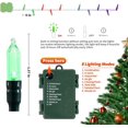 thumbnail image 2 of Battery Operated Christmas Lights 2 Pack 18 Ft 50 Count Clear Mini String Lights Battery Powered with 6 hour timer Xmas Tree Lights Outdoor Waterproof for Indoor Party Festival Decorations (2PC;50LED), 2 of 7