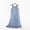 Light Blue, variant on Asxite Womens Pajamas Solid Ruffle Sleeveless Loose Breathable Casual Loungewear Nightgown