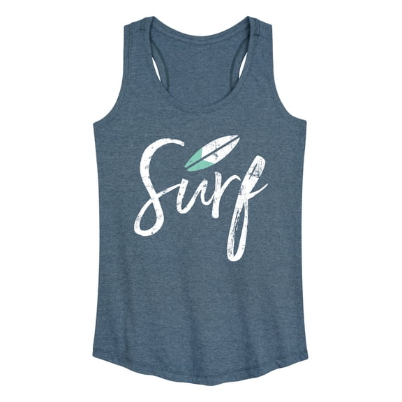 Instant Message - Surf Graphic Racerback Tank