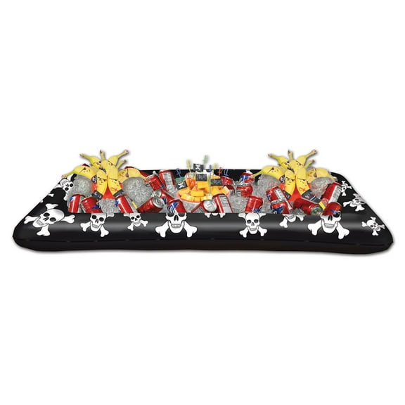 Party Central Inflatable Pirate Buffet Coolers - 53.75" - Pack of 6