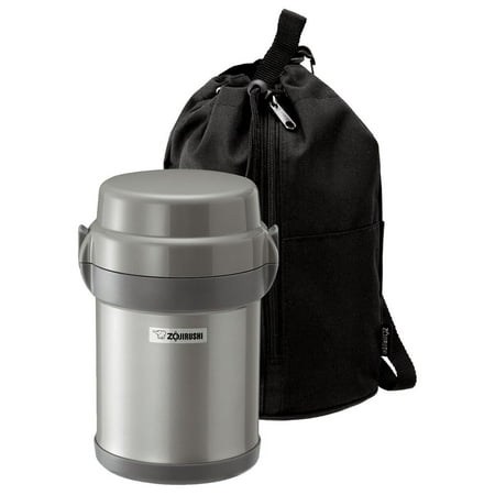 Zojirushi Classic Stainless Lunch Jar - zojirushi sl-jae14sa mr. bento stainless steel lunch jar, silver