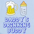thumbnail image 2 of CafePress - Daddrinkbud - Baby Light Bodysuit, Size Newborn - 24 Months, 2 of 4