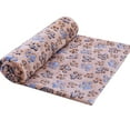 thumbnail image 2 of Chiot Mignon Chaton Chat Chaud Patte Impression Corail Toison Couverture Tapis Serviette, 2 of 10