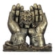 thumbnail image 1 of Estatua de figura religiosa creativa, accesorios de decoración de cafetería de escritorio de hotel Mano tenencia cristo, 1 of 9
