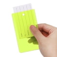 thumbnail image 4 of Uxcell Luggage Tags Flexible Travel Bag Name ID Identifier Label Tags Travel Essentials Light Green, 4 of 6