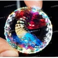 thumbnail image 5 of 110 Ct Synthetic lab-Created Mystic Opal Round Shape Lab Grown Pendent Size Multi-Color Mystic Opal Loose Gemstone, 5 of 7
