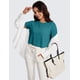 thumbnail image 3 of Remera CRZ YOGA con Nudo y Espalda Abierta Crop Top Verde Jade L, 3 of 6