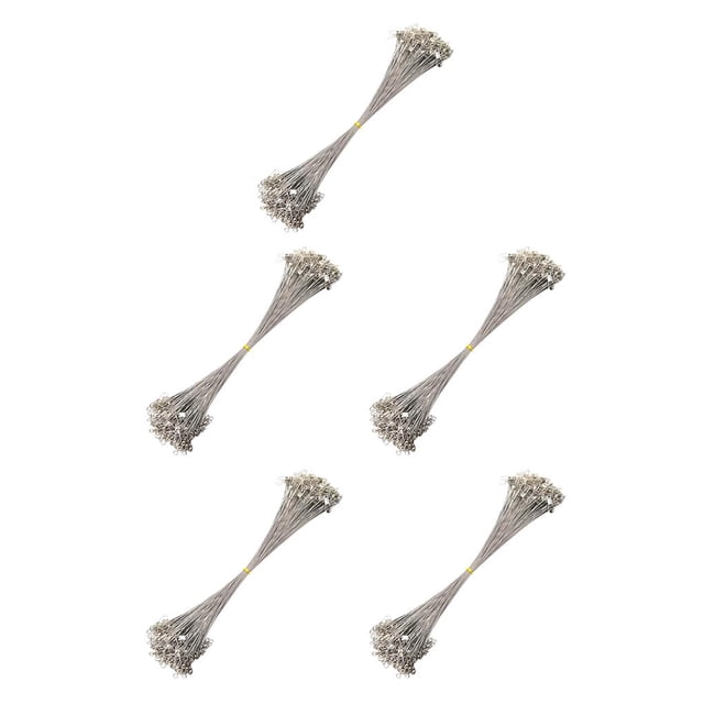 Soidarity 20 piezas hilo de pescar antimordedura alambre de acero con núcleo giratorio alambre de conexión de pesca 15cm Type2 NO2 Soidarity CBP151016