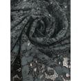 thumbnail image 6 of Minerva Annabel Beaded Lace Fabric Black - per yard, 6 of 6