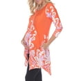 thumbnail image 2 of White Mark Women's Maternity Ganette Tunic Top, 2 of 5