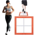 thumbnail image 3 of BLEEUS Square Lattice Sports Trainer Folding Portable Agility Trainers For Women Men Sporting Supplies, 3 of 10
