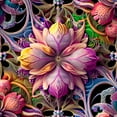 thumbnail image 2 of The Blossom Garden - Intricate Flower Canvas Wall Art, 2 of 2