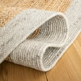 thumbnail image 5 of SAFAVIEH Braided Carina Bordered Reversible Area Rug, Beige/Natural, 5' x 7' Oval, 5 of 11
