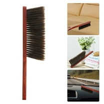 FELTECHELECTR 1Pcs Small Hand Broom with Wood Handle for Cleaning and in Small Spaces