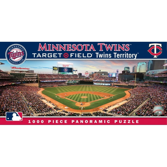 MasterPieces Sports Panoramic Puzzle - MLB Minnesota Twins Center View