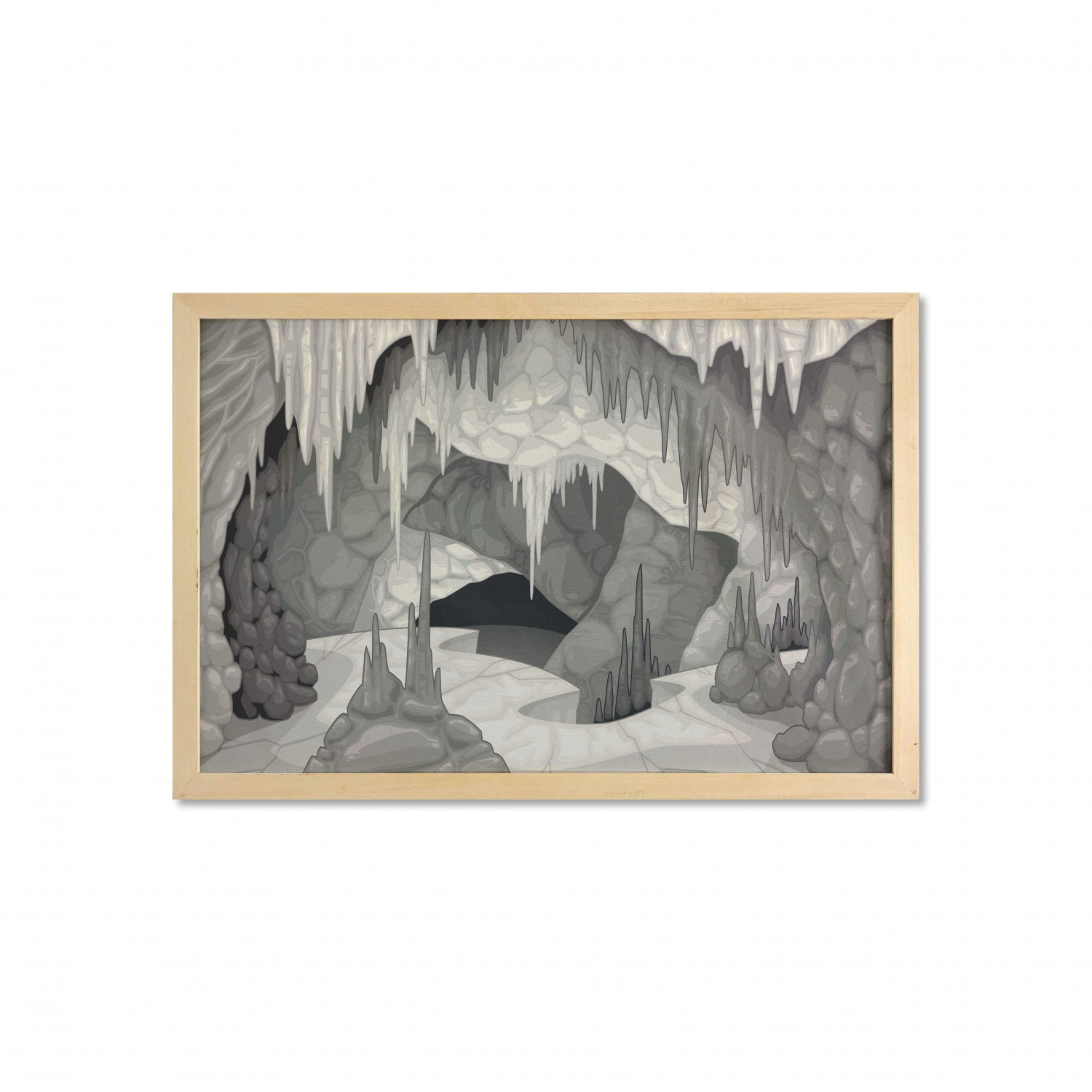 A Cave with Old Treasures. Pencil Drawing Stock Illustration - Illustration  of danger, abandoned: 229511757
