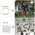 thumbnail image 5 of Ayieyill Halloween Hanging Bats Decorations Outdoor, 12pcs 3D Glowing Hanging Flying Bat for Hanging in The Tree, Porch, Yard, Lawn, 5 of 8