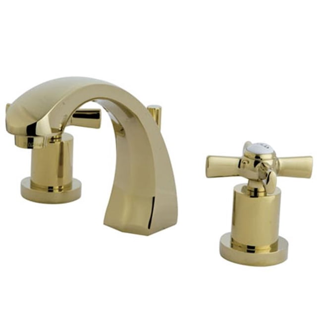 Kingston Brass KS4982ZX Robinet de Lavabo à Large Diffusion Millennium - Laiton Poli