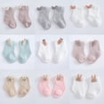 thumbnail image 5 of Babies' Toddler Socks Skin-friendly And Breathable Babies' Cozy Cotton Socks Simple And Sweet Babies' Non-skid Socks Nine Colors Exquisite Workmanship, 5 of 5