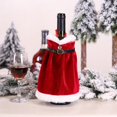 thumbnail image 1 of KG Navidad Decoraciones navideñas Vestido navideño Creativo Funda para Botella de Vino Disfraz de Papá Noel Bolsa de Regalo para Botella de Vino, 1 of 4