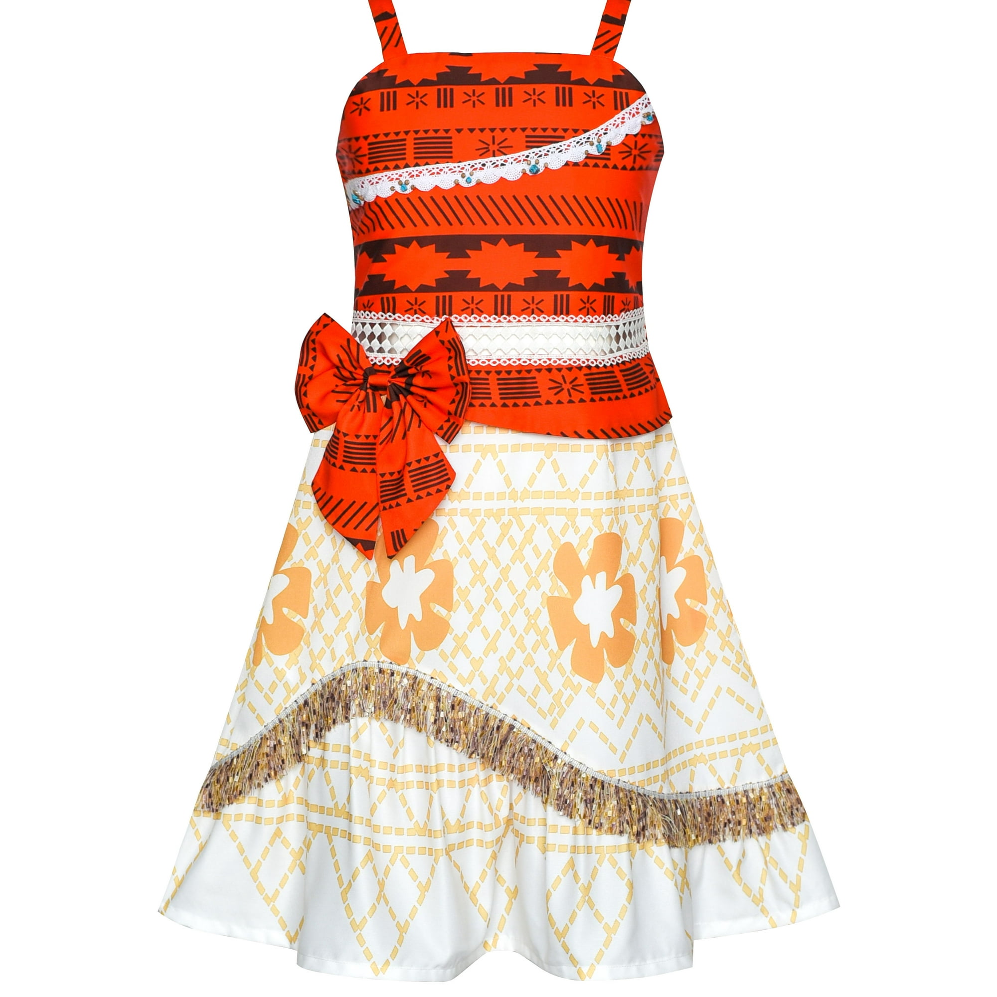 Girls moana dress online