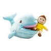 BibleToys Plush Jonah and Fish (Whale) Play Set