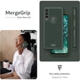 thumbnail image 7 of TUDIA MergeGrip Orbic Myra 5G UW Phone Case Dual Layer Heavy Duty Cover - Pine Green, 7 of 7