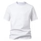 thumbnail image 2 of Playera Elvqul de Hombre Economicas Liso Blanco Cuello Redondo Manga Corta, 2 of 4