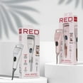 thumbnail image 6 of Red by Kiss Dual Heated Eyelash Curler & Wand (2-in-1), Fast Heat Mini Travel Electric Lash Curler with USB-C, Silicone Comb, LED Display, 24 Hours Long Lasting, 3 Heating Mode (White), 6 of 11