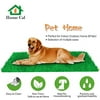 Home Cal Artificial Grass Rug Series Landscape Outdoor Decorative Synthetic Turf Pet Dog Area with Neat Edge 2cm 4x10 Autumn Grass