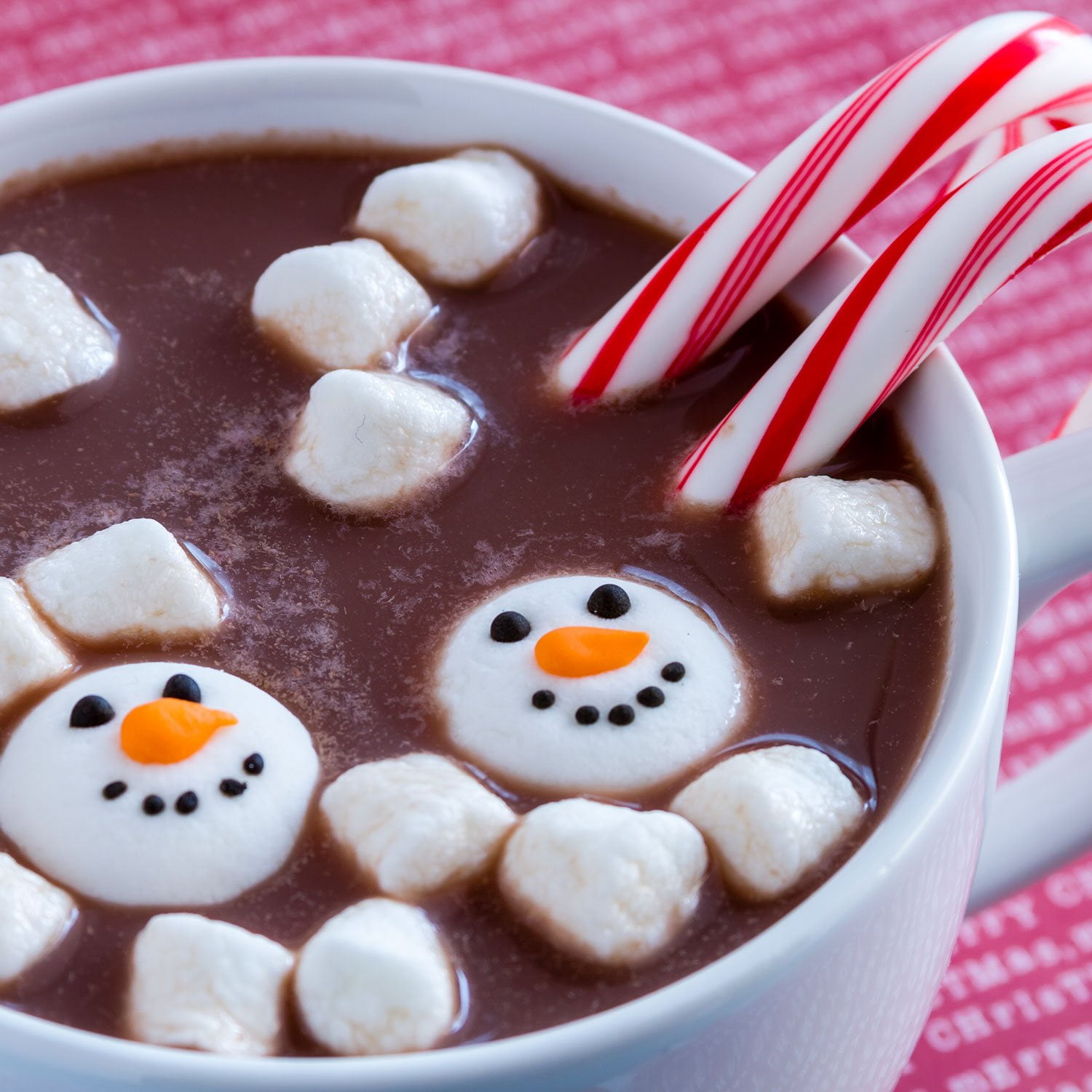 クラブ Hot chocolate. Great Value Double Chocolate Hot Flavored Hot Cocoa Topper