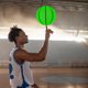 thumbnail image 5 of Eigraketly Juguete reflectante de baloncesto brillante, bolas verdes, buen agarre, mano de obra fina, suministros para juegos, equipo deportivo Deportes y aire libre, 5 of 6