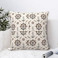 thumbnail image 4 of Pofeuu Anchors with Rope Print Double-sided plush pillowcase Square Throw Pillow Covers Pillows Cover for Living Room Bedroom Sofa Couch Cushion Cover（No pillow core）-18"x18", 4 of 7