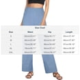 thumbnail image 3 of Women's Pants Petite,High Waisted Wide Leg Pants for Women Soft Comfy Casual Yoga Pants with Pockets, 3 of 8