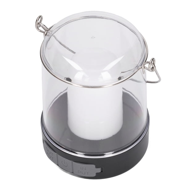 Linterna De Camping, Linterna De Camping LED Para Exteriores Recargable Luminosa De 360 Grados Carga Rápida Portátil 3 Modos Impermeable Con Gancho Para Jardín Para