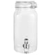 thumbnail image 1 of EeaseMX Dispensador de jugo de cocina, lata sellada para el hogar, de vidrio, con grifo, 1 unidad, 1 of 8