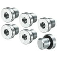 thumbnail image 1 of Uxcell 6-Pack M14x1mm Tapón de Ajuste de Tubo con Cabeza Hexagonal Interna, Tapón de Socket de Acero Inoxidable con Tornillo de Sellado O-Ring, 1 of 6